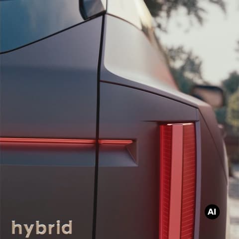 Дизайнът на задните светлини на Hyundai TUCSON в близък план.
