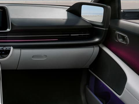 Жабка на Hyundai IONIQ 6 напълно електрически.