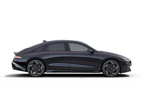 Hyundai IONIQ 6, електрически седан, страничен профил.
