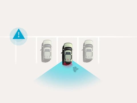 Илюстрация на функцията Highway Driving Assist (HDA) на Hyundai INSTER.
