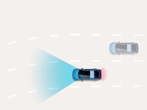 Navigation-based Smart Cruise Control: Hyundai IONIQ 6 N регулира скоростта чрез предни сензори по време на движение по многолентов път.