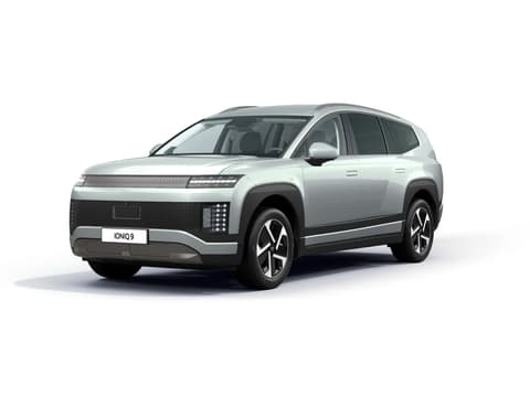 Hyundai IONIQ 9 базово оборудване GLS, предна 3/4 гледка