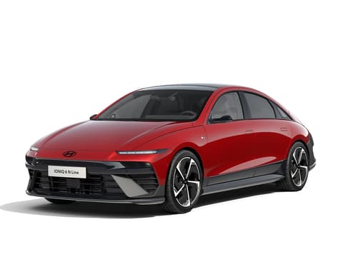 Hyundai IONIQ 6 N Line с най-високо оборудване.