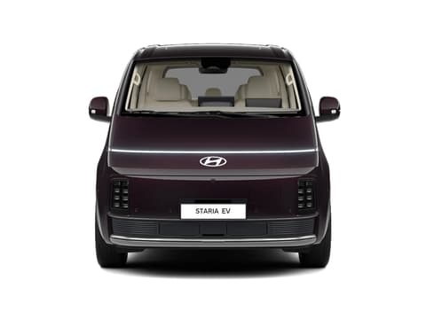 Преден изглед на Hyundai STARIA Electric.