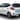 The new Hyundai i10 in white with an Aqua turquoise exterior styling kit accessory.